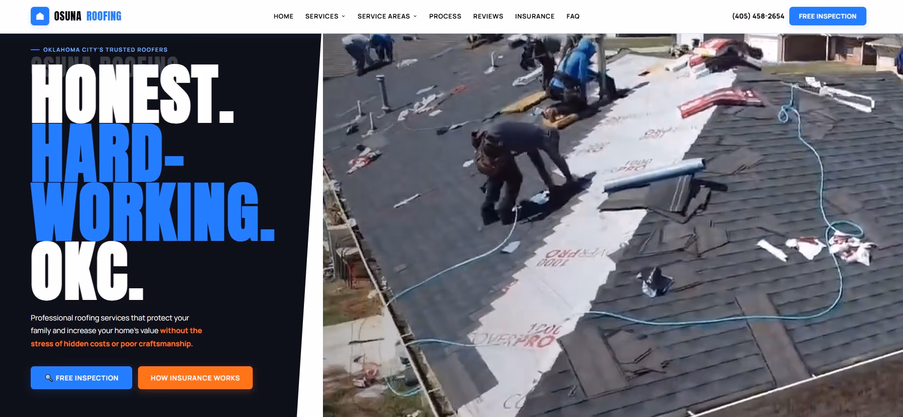 Osuna Roofing - desktop