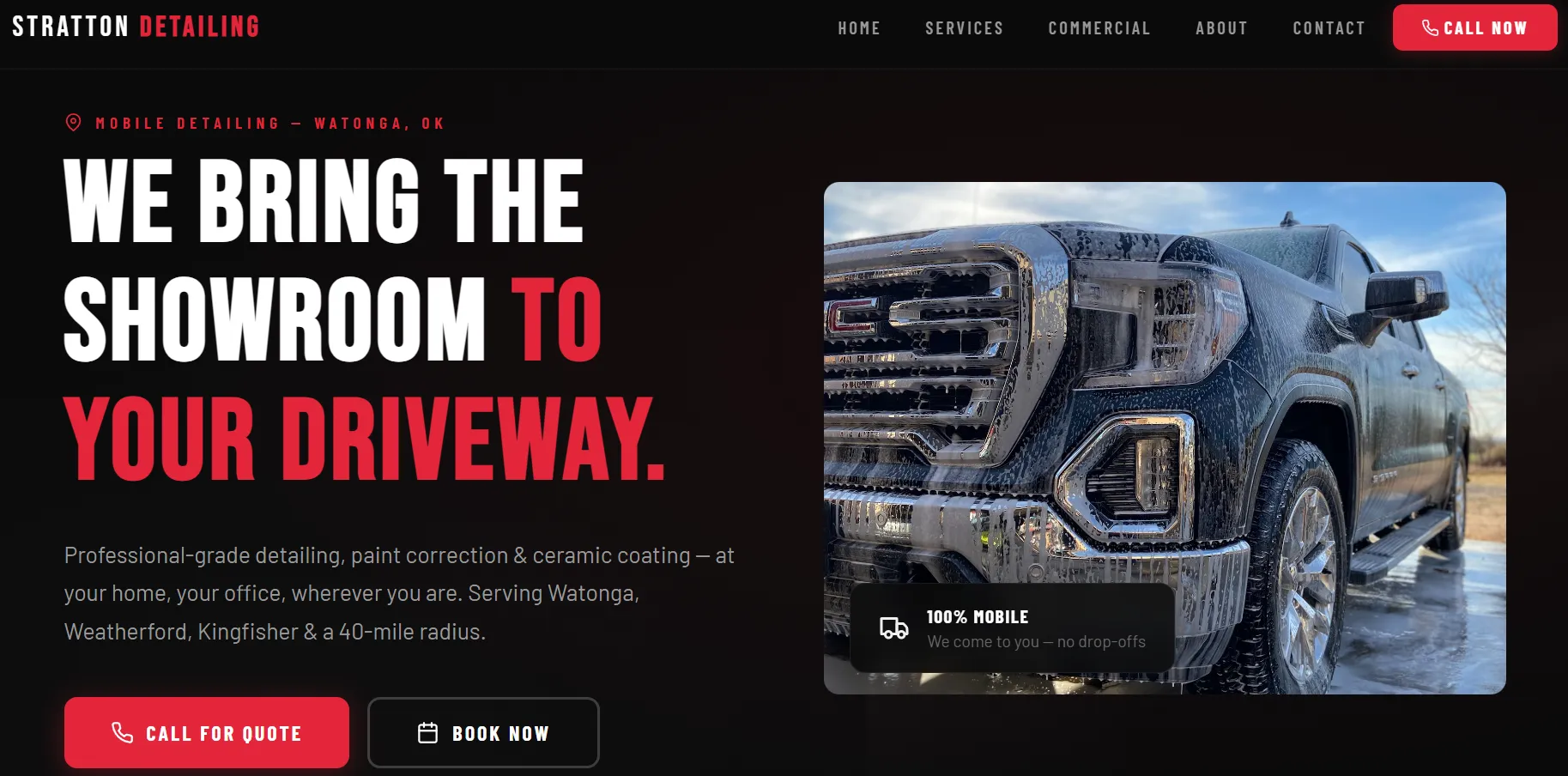 Stratton Detailing — desktop